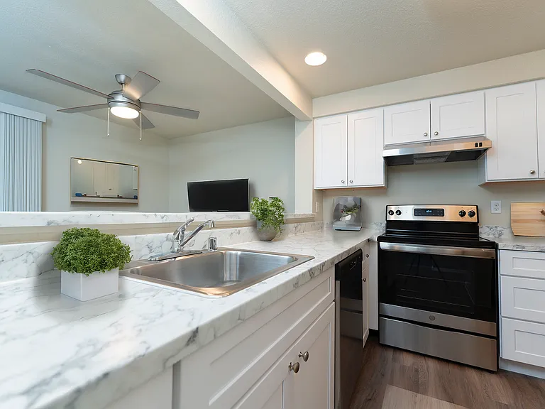 Experience the elegance and functionality of this modern kitchen design. Experience the elegance and functionality of this modern kitchen design.