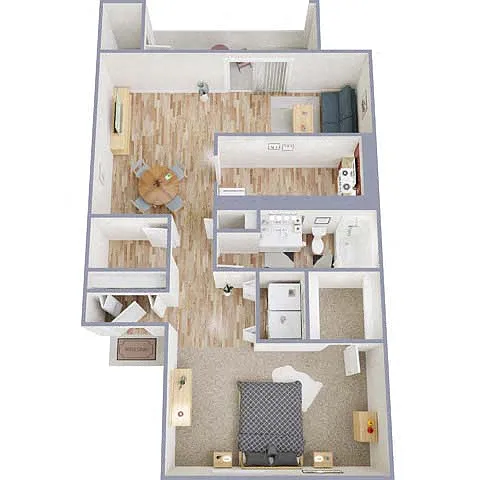 Floor plan Champlain