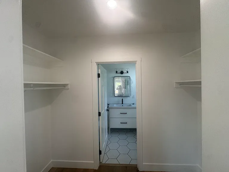 primary bedroom ensuite and closets