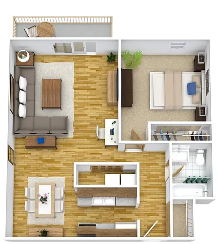 Floor plan Dupont