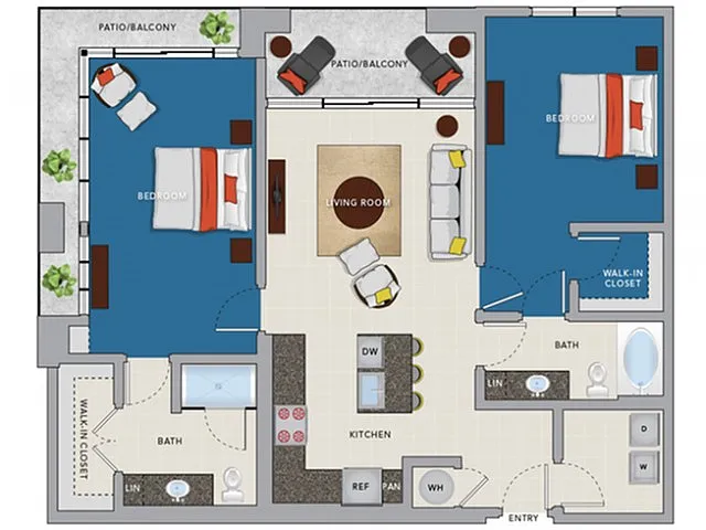 Floor plan C6b