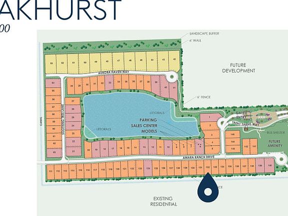Oakhurst Homesite 13200 Map