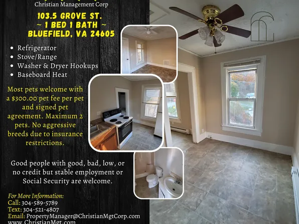 103.5 Grove St #103.5, Bluefield, VA 24605