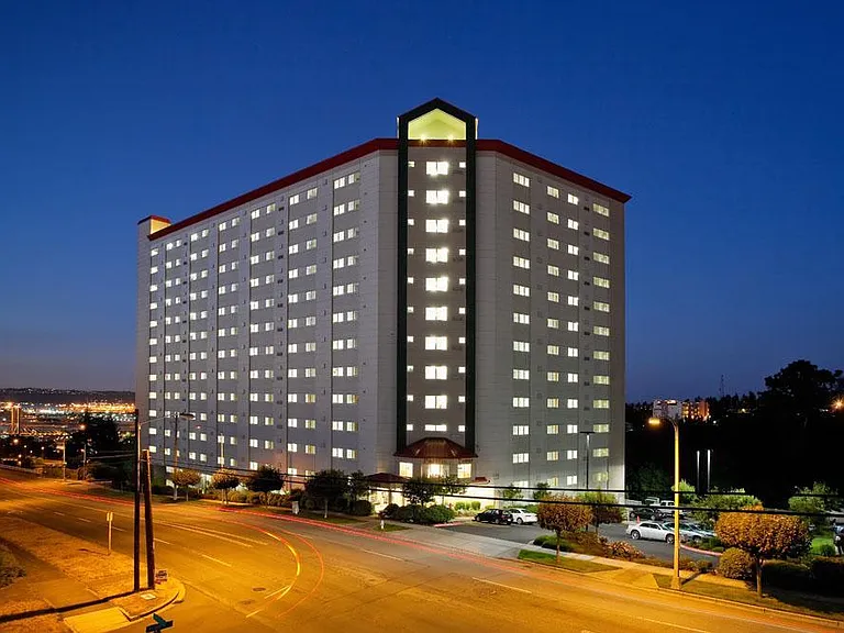 Pacific Tower Evening View