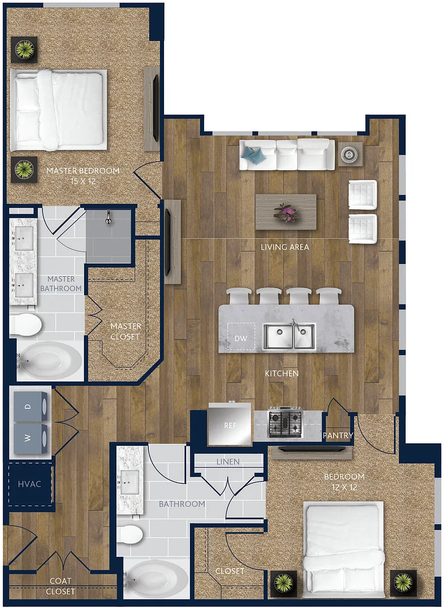 Floor plan B3