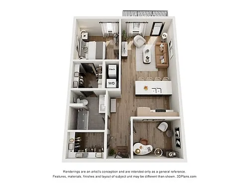Floor plan A21