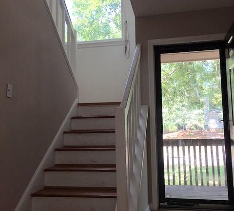 Front entry & light filled staircase