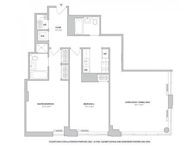 Floor plan 2X2 - B12