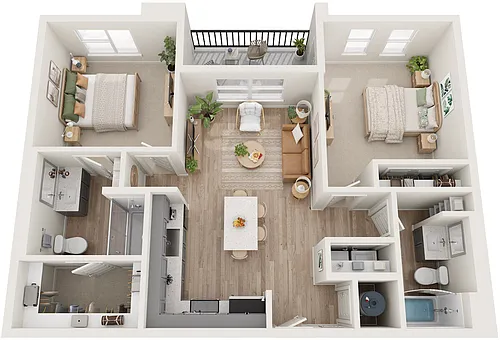 Floor plan B3