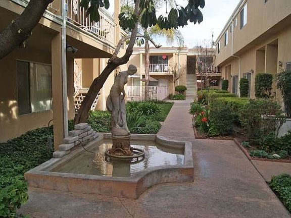Fountain in courtyard