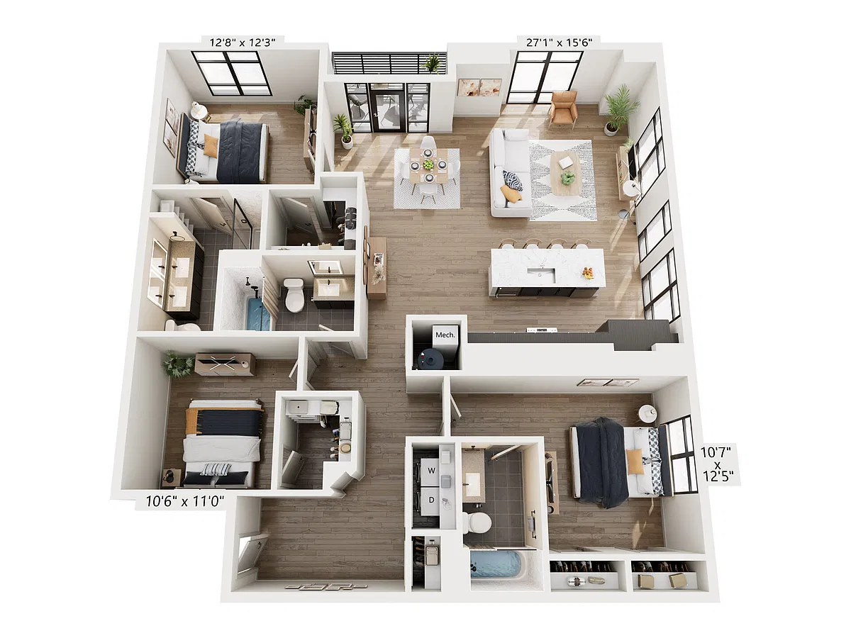 Floor plan The Solarium