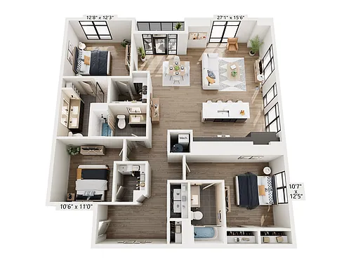 Floor plan The Solarium