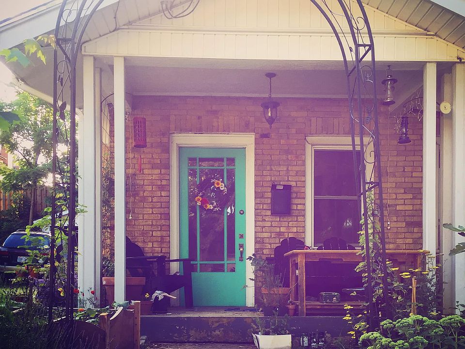 Covered front porch