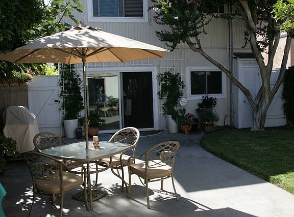 Garden and Back of hte house