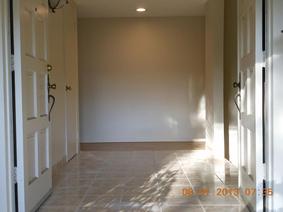 Double door entry.