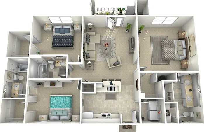 Claremont Floorplan Diagram