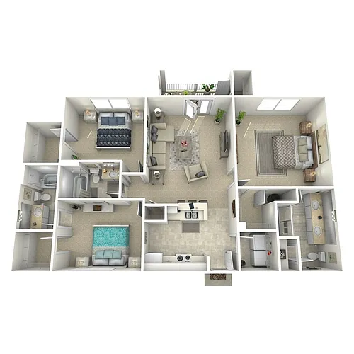 Floor plan Claremont