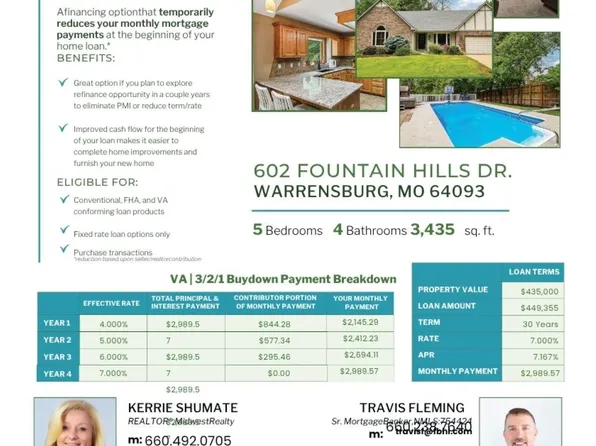 602 Fountain Hills Dr, Warrensburg, MO 64093