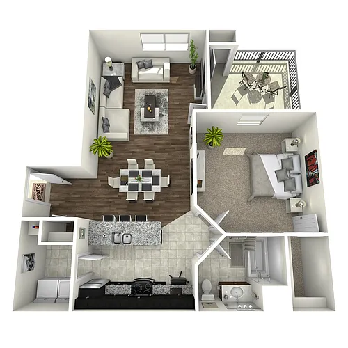 Floor plan Amherst
