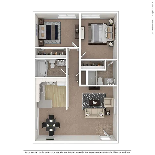 Floor plan The Meridian