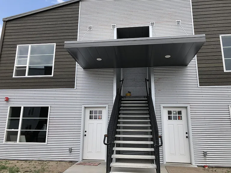 Front of the Units