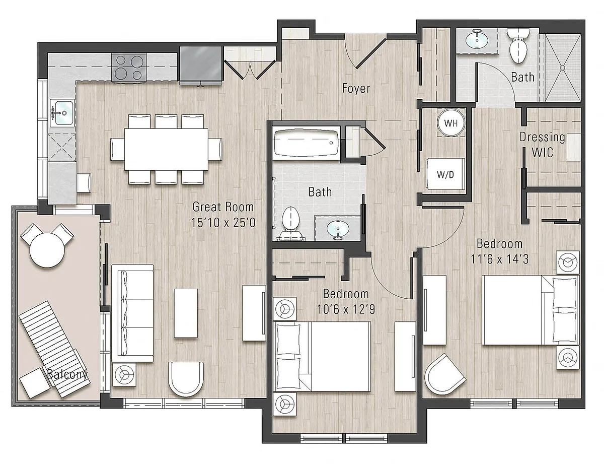 Floor plan C3a