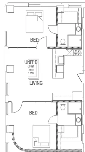 Floor plan D