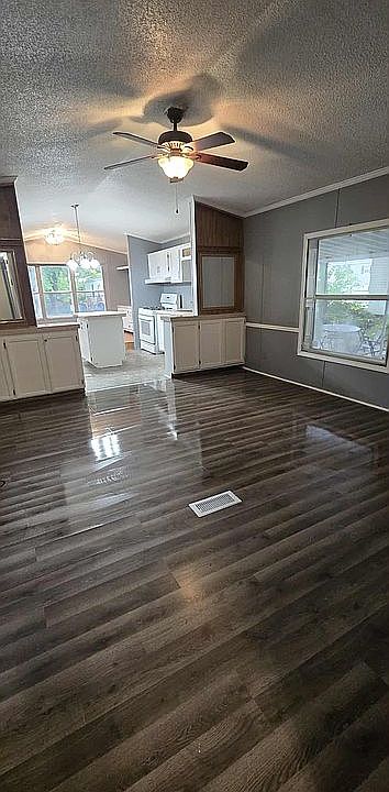 Spacious living area.