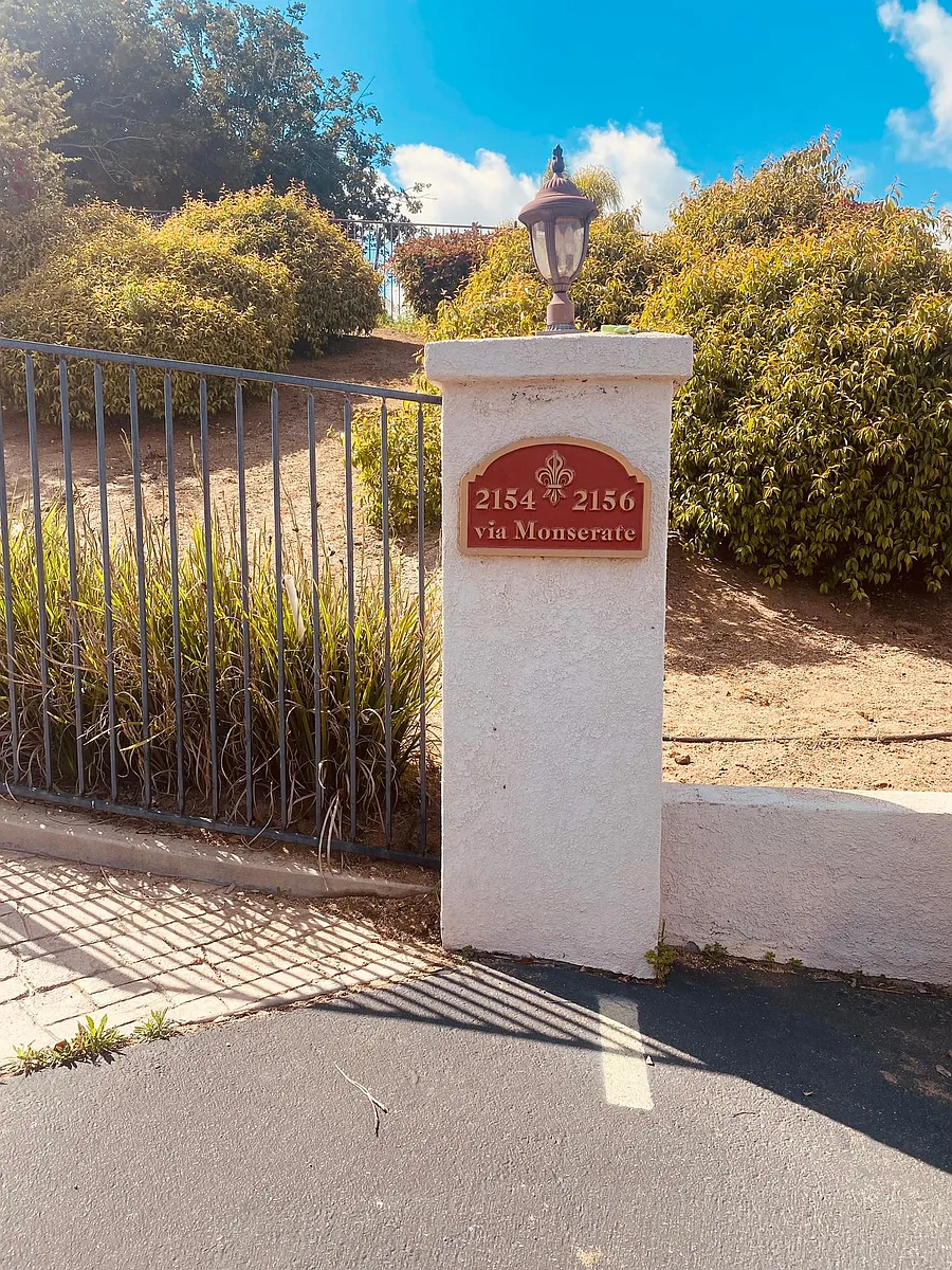 There are two residences on our property giving you a unique mailing address, how much closer to your own home can you be? - 2156 Via Monserate #2154