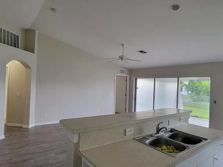 Main Living Area from Pantry and Laundry Room