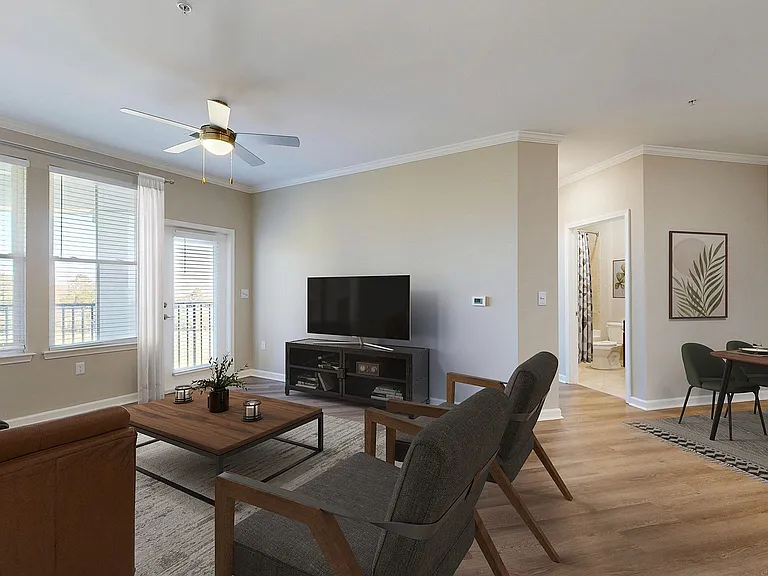 Newly Renovated Living Room