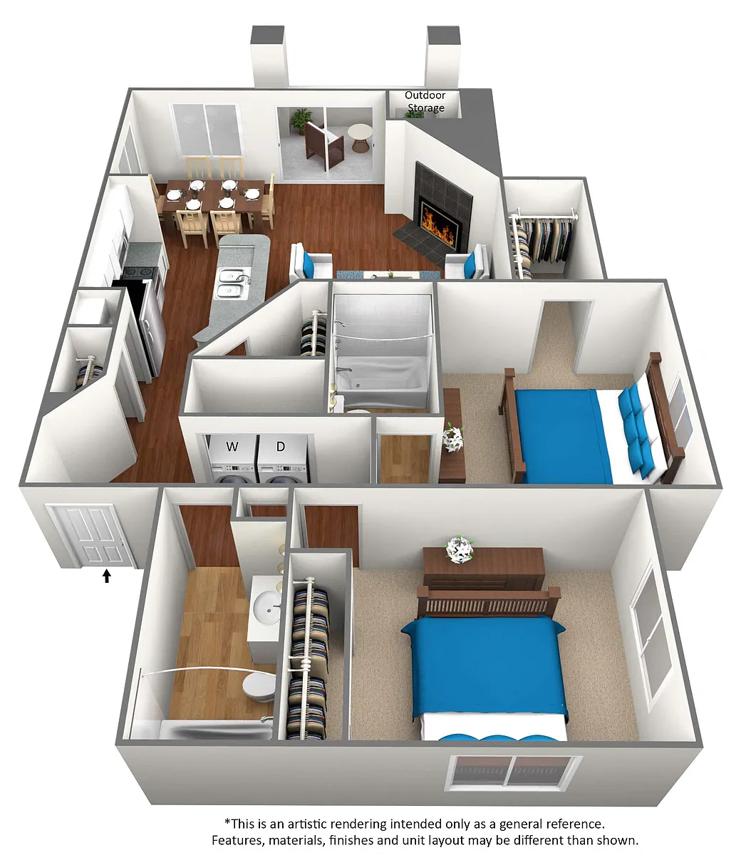 Floor plan B1