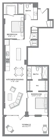 Floor plan B2