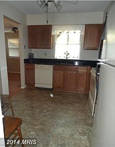 Kitchen with space for small table