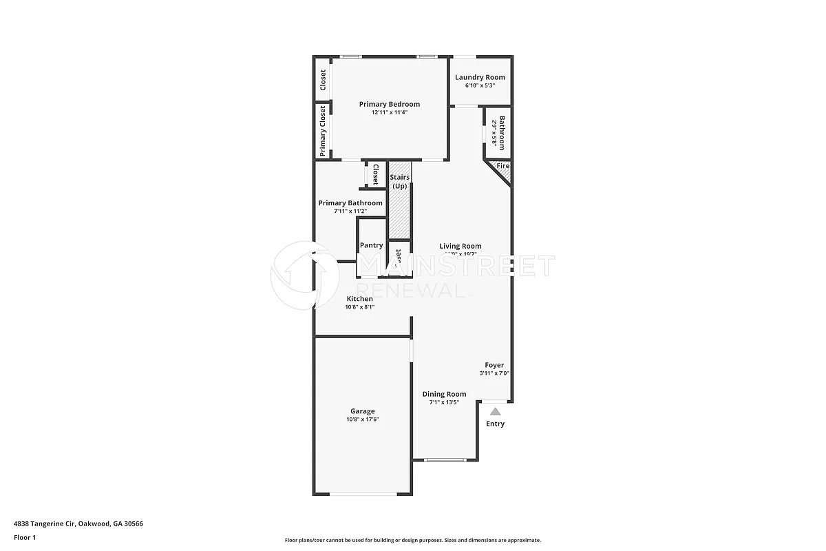 Floor Plan - 4838 Tangerine Cir