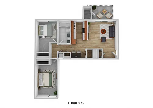 Floor plan B1 - Ashland Heights
