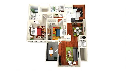 Floor plan B2A