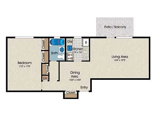 Floor plan A8