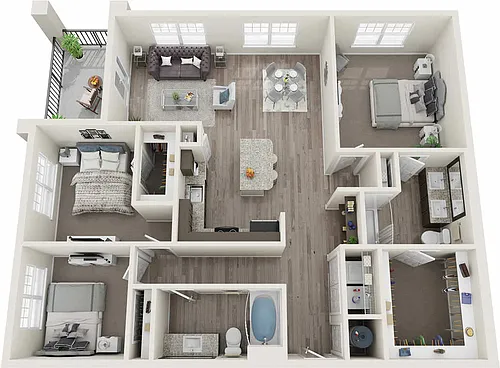 Floor plan C1