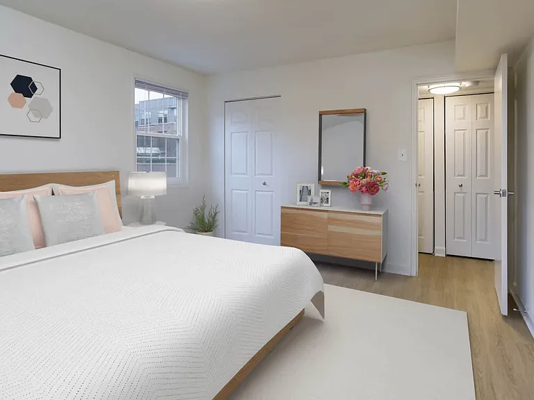 Bedroom with Hard Surface Flooring