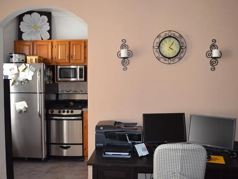 View to kitchen