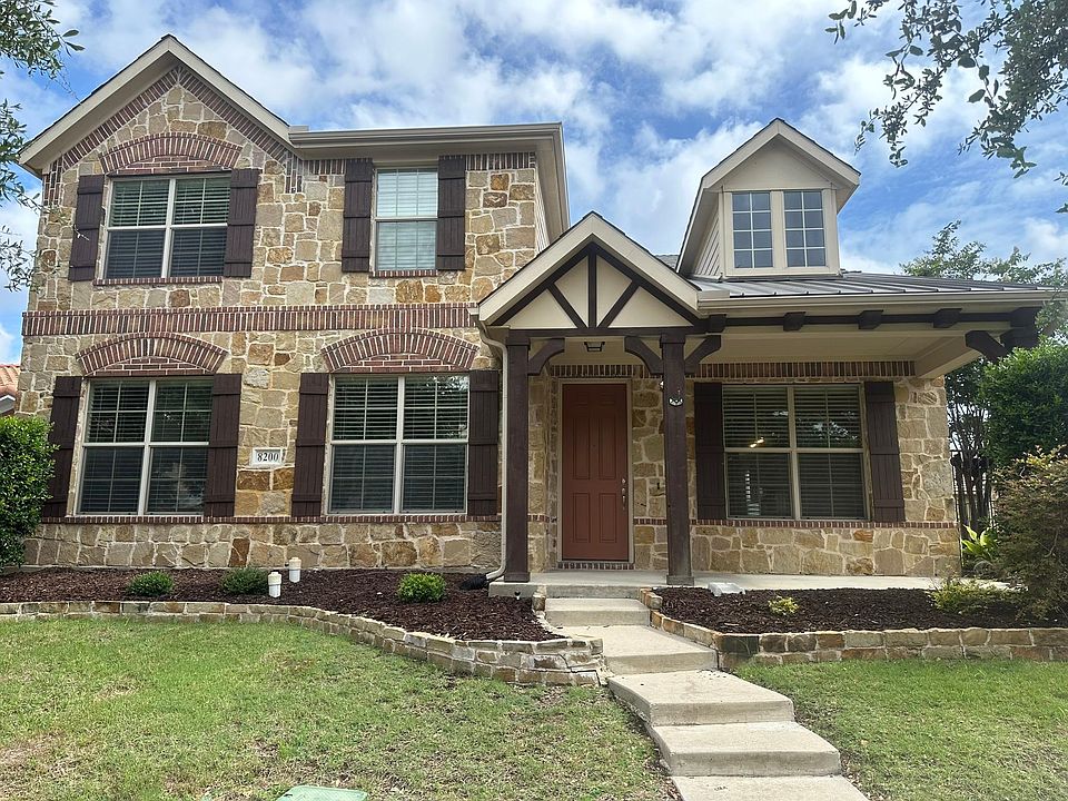 House front with porch