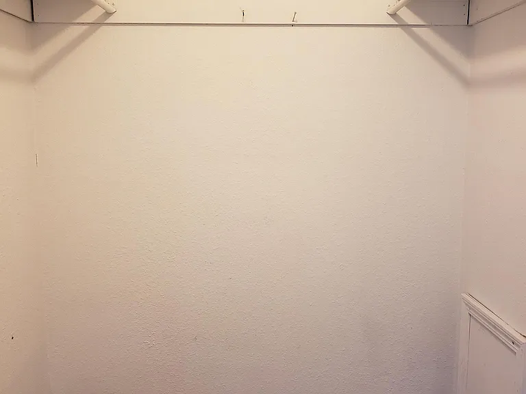 Walk in closet in Master bedroom