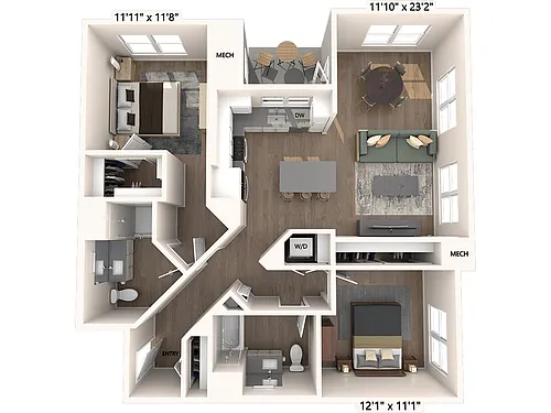 Floor plan BM14e-Upgrade