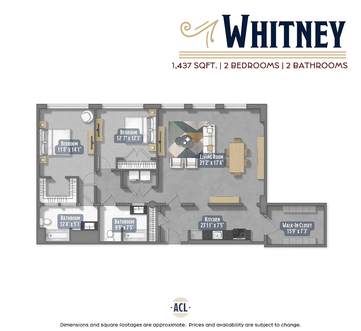 Floor plan Whitney