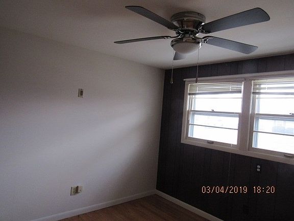Bedroom 2 with modern updated ceiling fan