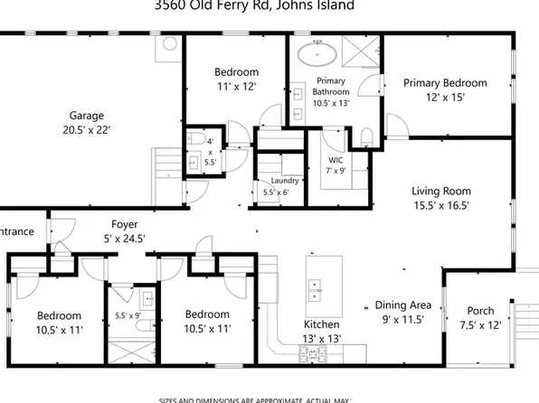3560 Old Ferry Rd, Johns Island, SC 29455