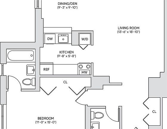 2nd image of 200 W 60th St APT 25C