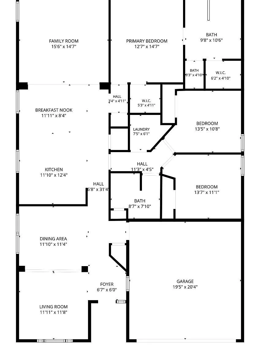 3 bed, 2.0 bath, 1950 sqft, $2,175 — Photo 2