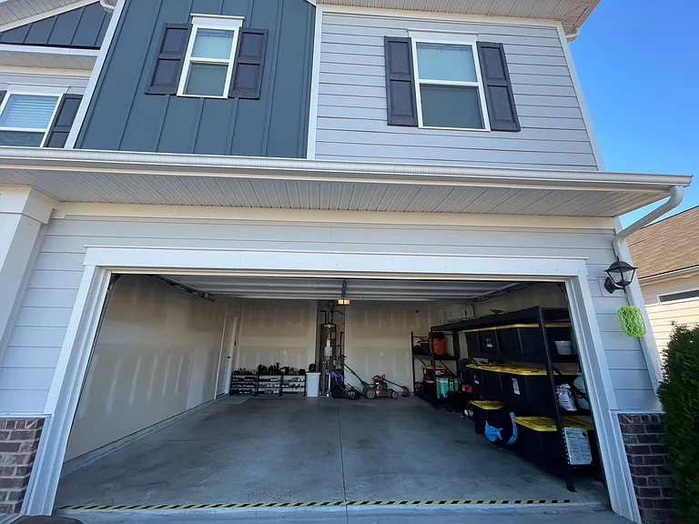 two car garage